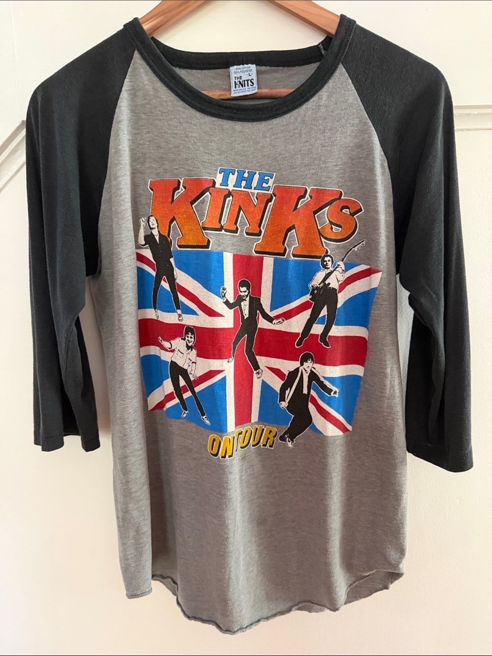 The kinks Vintage Raglan  Tee - L/M
